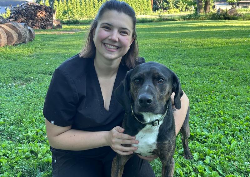 Carousel Slide 5: We are excited to announce Dr. Meg Oberer-Gerber will be joining the team at the Animal Hospital of Rye starting July 6th!